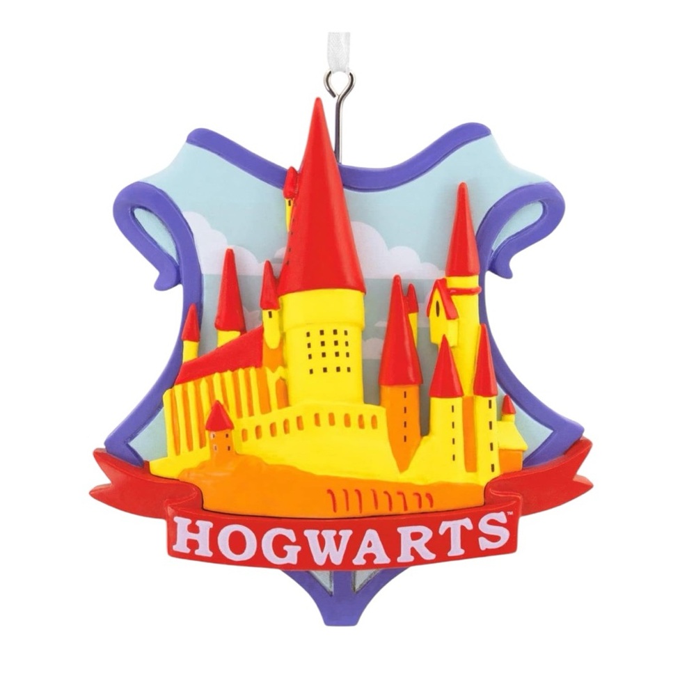 NIB Hallmark Harry Potter Hogwarts Castle Christmas Ornament